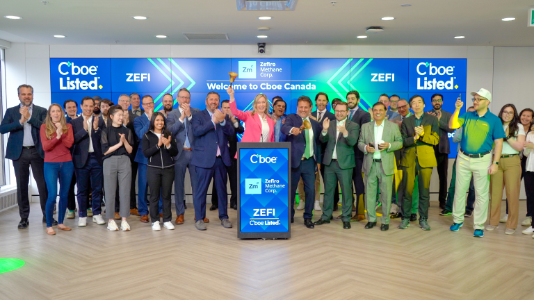 Methane Abatement Innovator Zefiro Methane Corp. Goes Public on Cboe Canada