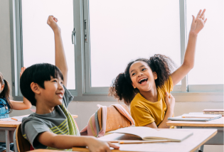 Students Smiling